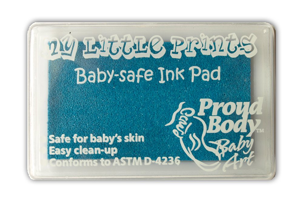 Proud Body Baby-Safe Ink Pad - Black | 35g | 51x76x25mm