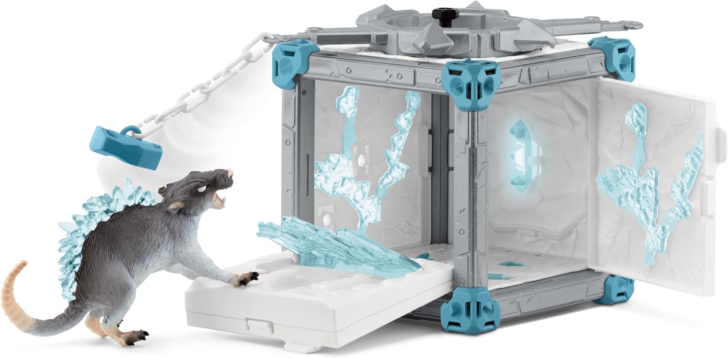 Schleich BattleCave Ice Rat - Fantasy Action Figure Playset for Ages 7-15 4