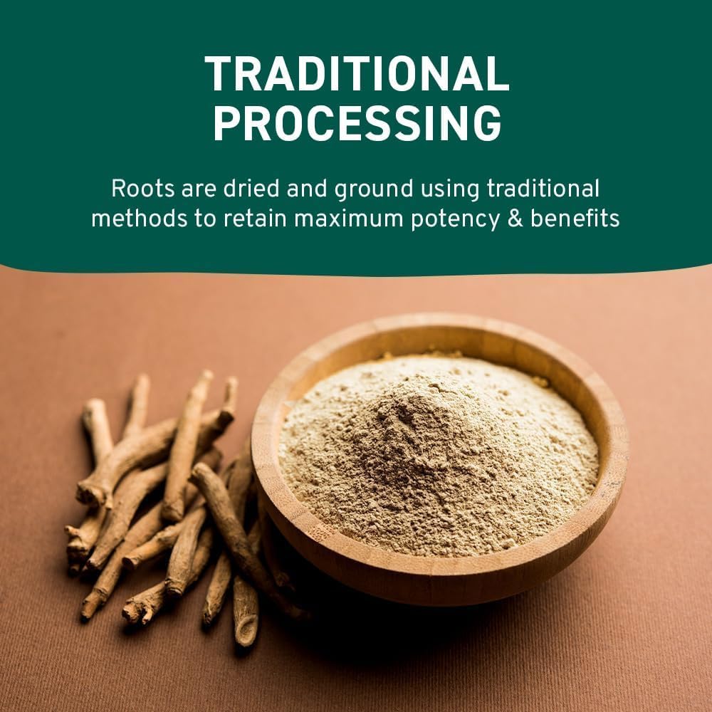 HANDPICK Ashwagandha Root Powder - Withania Somnifera - 100% Natural Non-GMO Vegan Herb from India (200g) 7