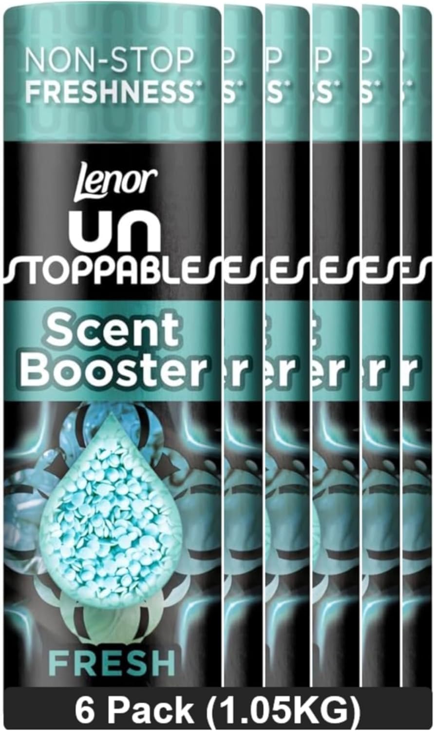 Lenor Unstoppables In-Wash Scent Booster (6x176g) - Fresh Citrus & Floral Fragrance 8