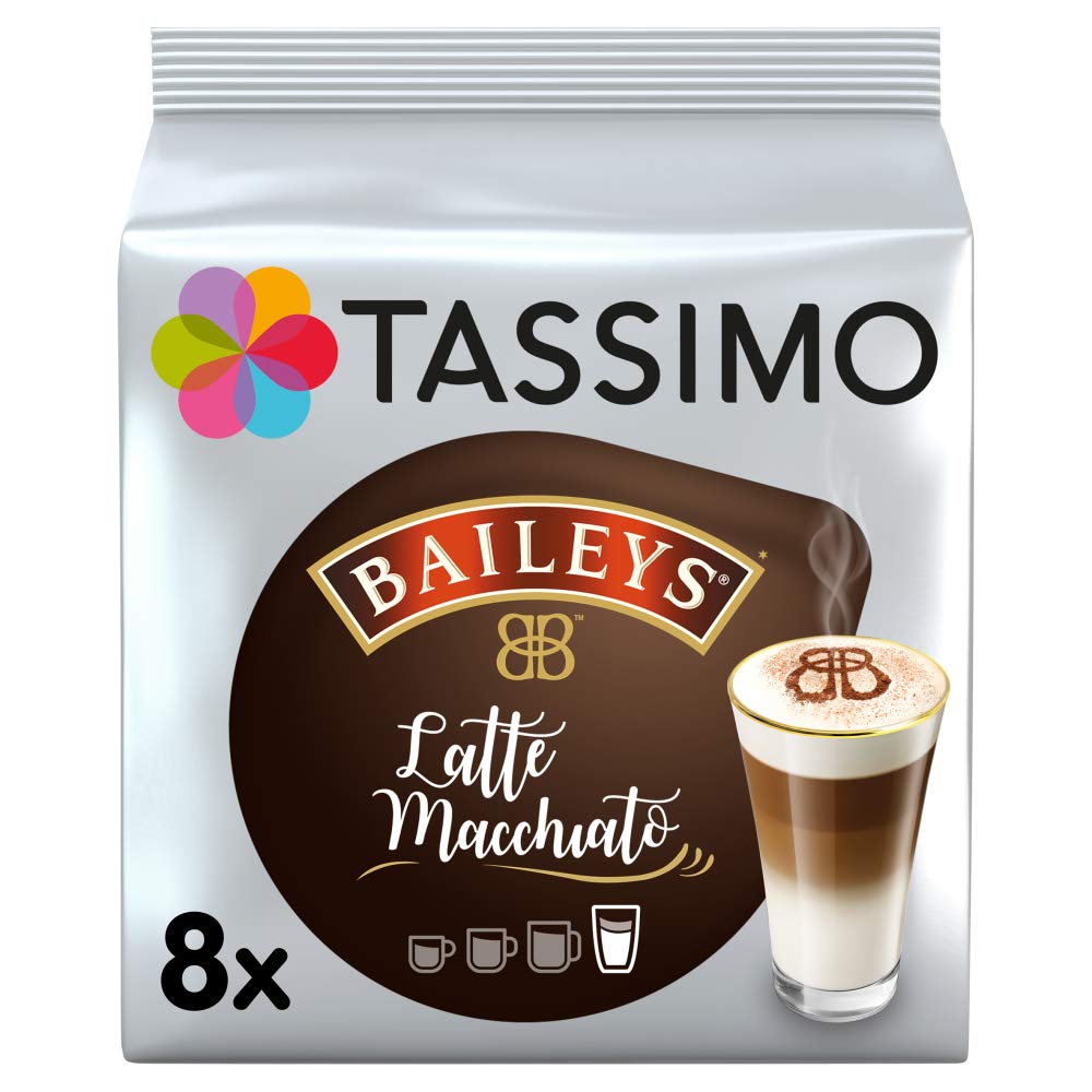 Tassimo Latte Macchiato Baileys Medium Roast Coffee Capsules, 16 Count 7