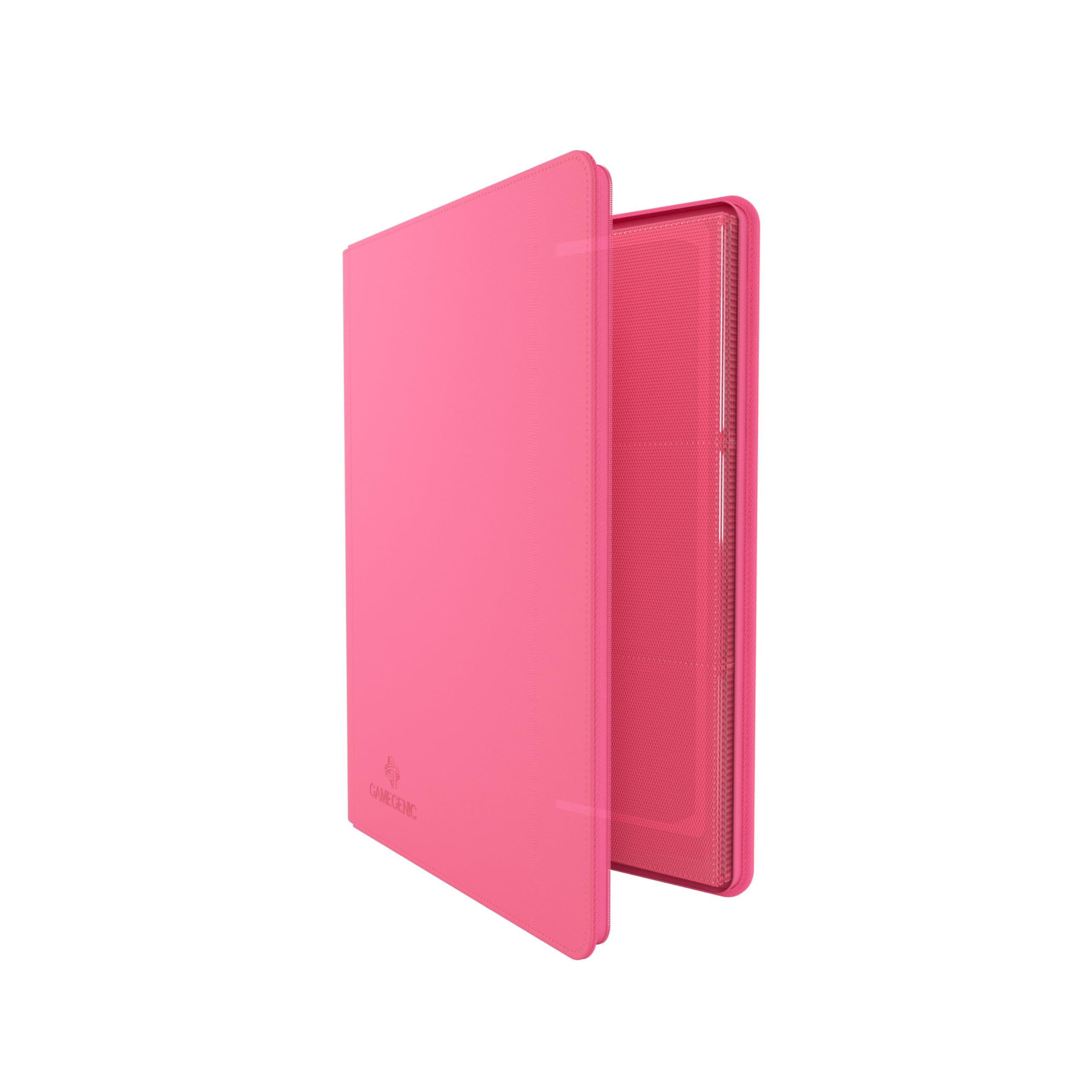 Gamegenic Zip-Up Album 18-Pocket - Pink Trading Card Game Organizer
