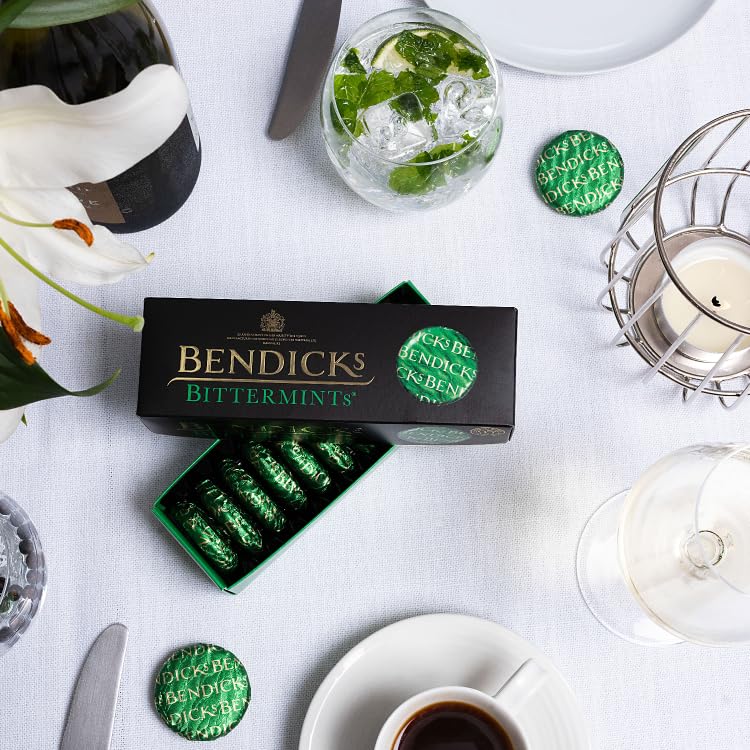 Bendicks Bittertermints Zartbitterschokolade &amp; Pfefferminzbonbons, 200 g 3