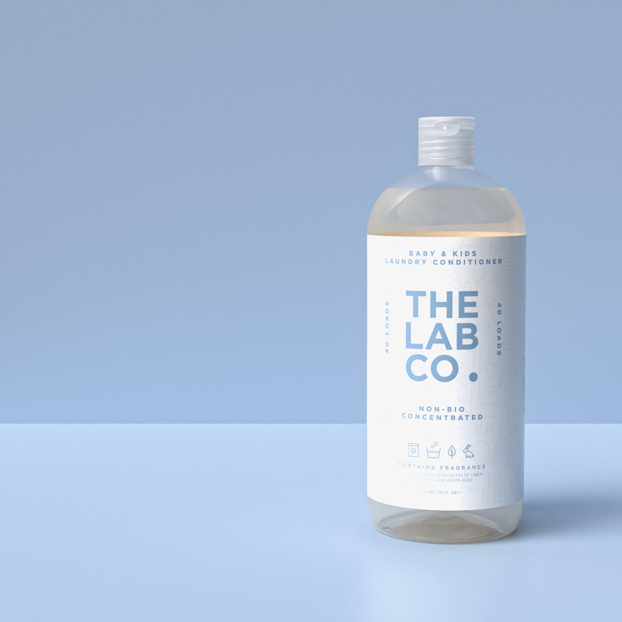 The Lab Co. Soothing Fabric Conditioner & Laundry Softener - Non-Bio, Ultra Concentrated, Plant & Mineral Based 11