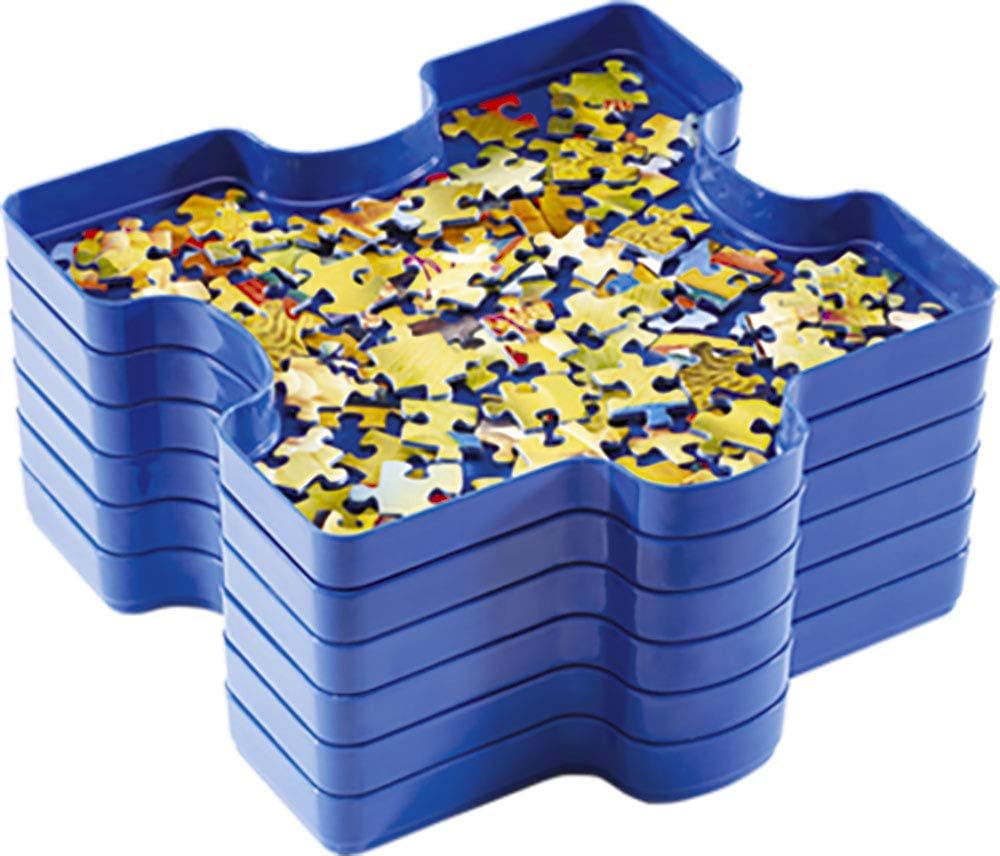 Ravensburger Sort Your Puzzle - 6 Stackable Puzzle Piece Sorting Trays 5
