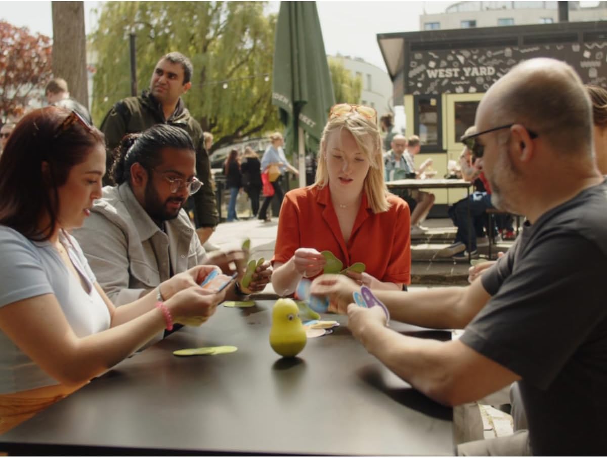 GWDev Pear Shaped Card Game for Kids and Families, 2-8 Players, 15-Minute Gameplay 4