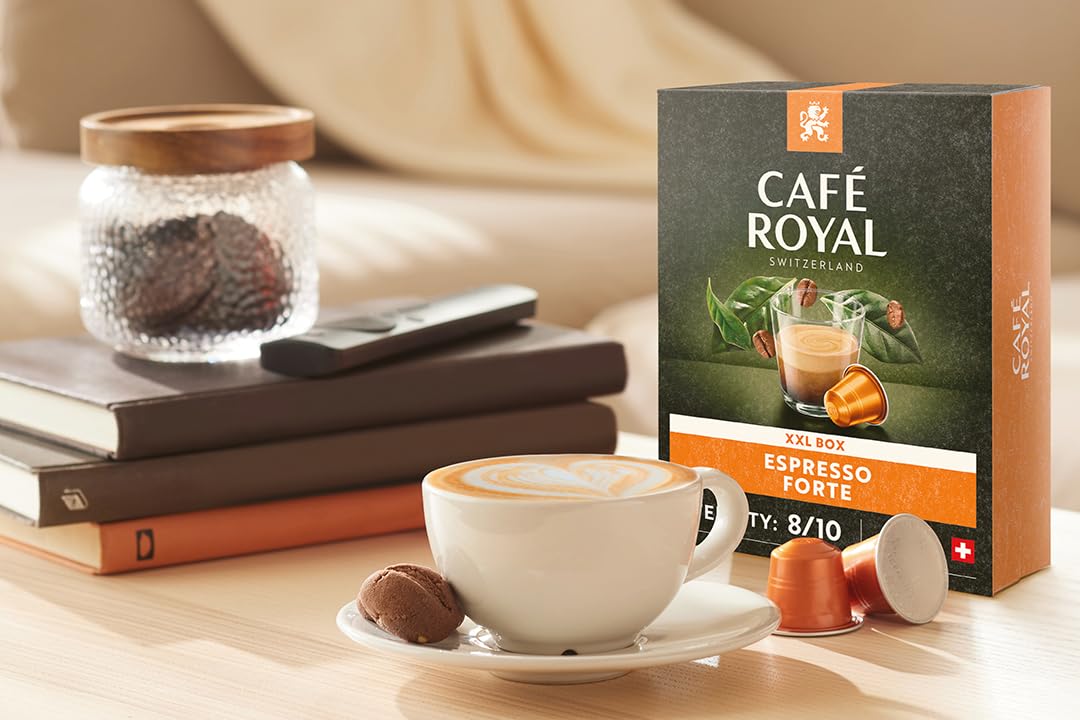 Café Royal - Espresso Forte 36 Capsules for Nespresso Machines - 8/10 Intensity - 100% Arabica UTZ-Certified 11