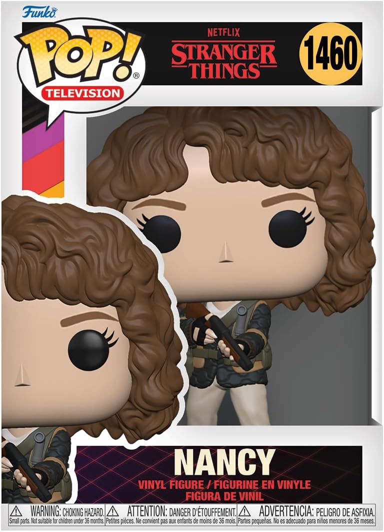 Funko Pop! TV: Stranger Things - Nancy Wheeler with Shotgun Vinyl Figure