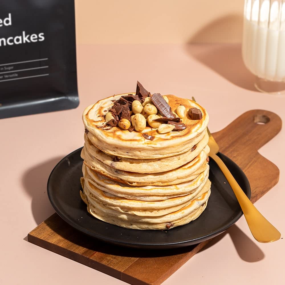 THE PROTEIN WORKS Loaded Protein Pancake Mix | High Protein, Low Sugar | Natural Flavor | 1 kg 11