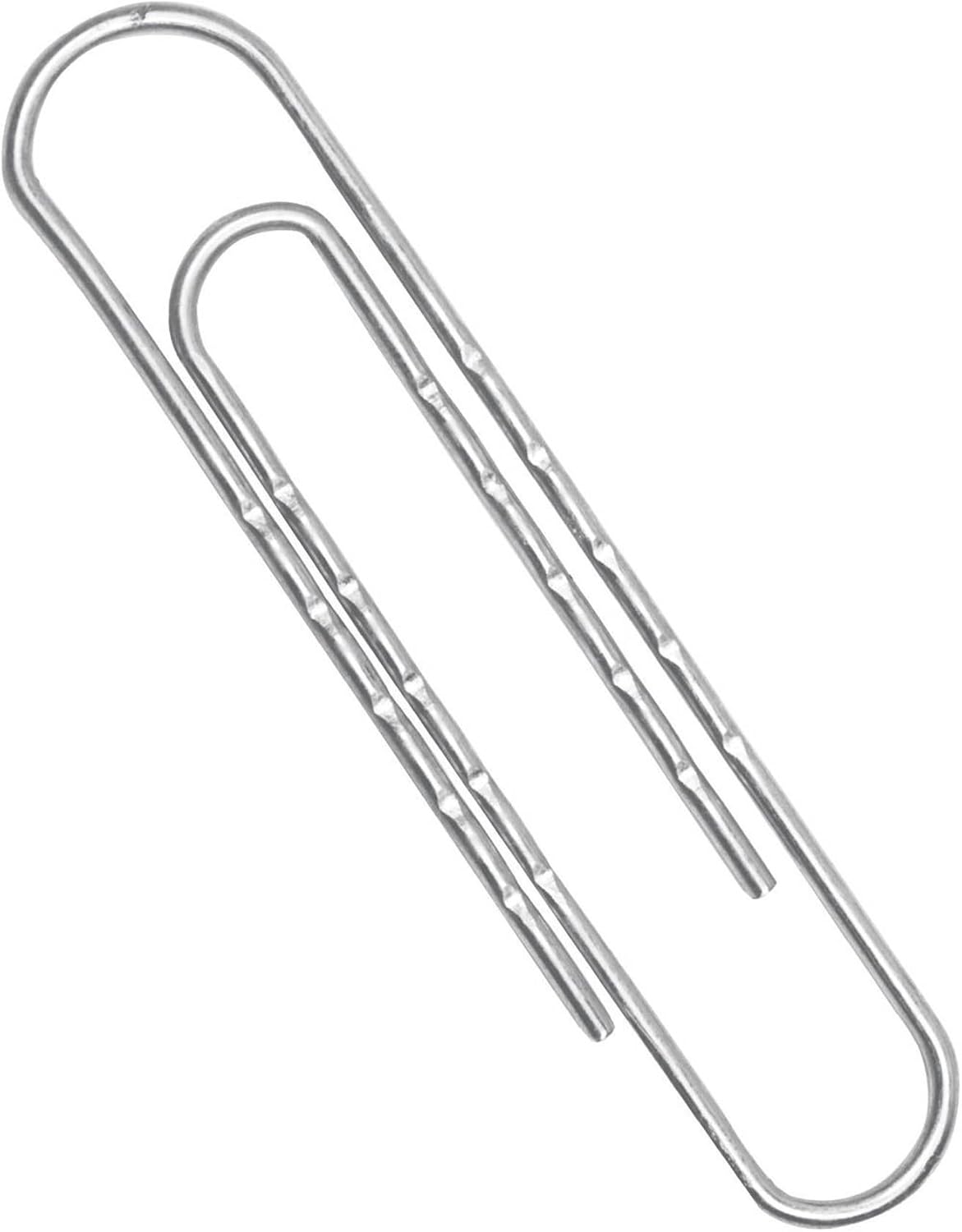 Q Connect 77mm Round Wavy Paperclip (Pack of 100)