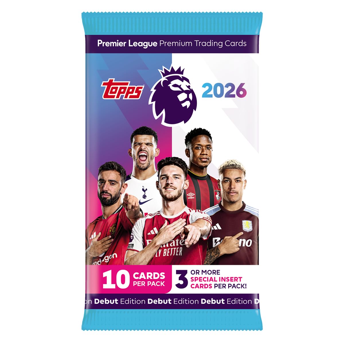 Topps Premier League 2025/26 - Premium Trading Card Single Pack