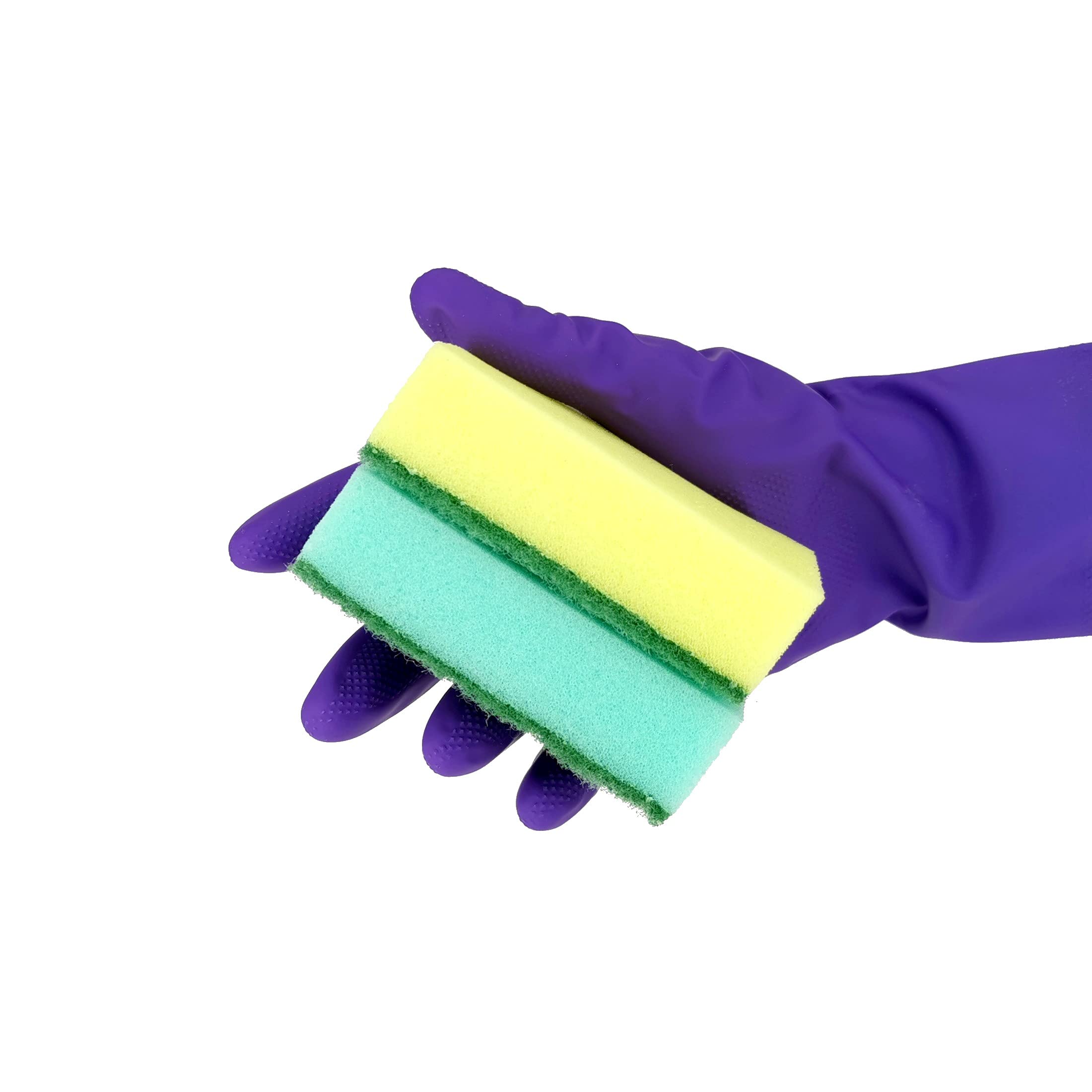 IDEA HOME - MAXI Dishwashing Sponge 5-Pack Dual-Sided Cleaning Scrub Kit