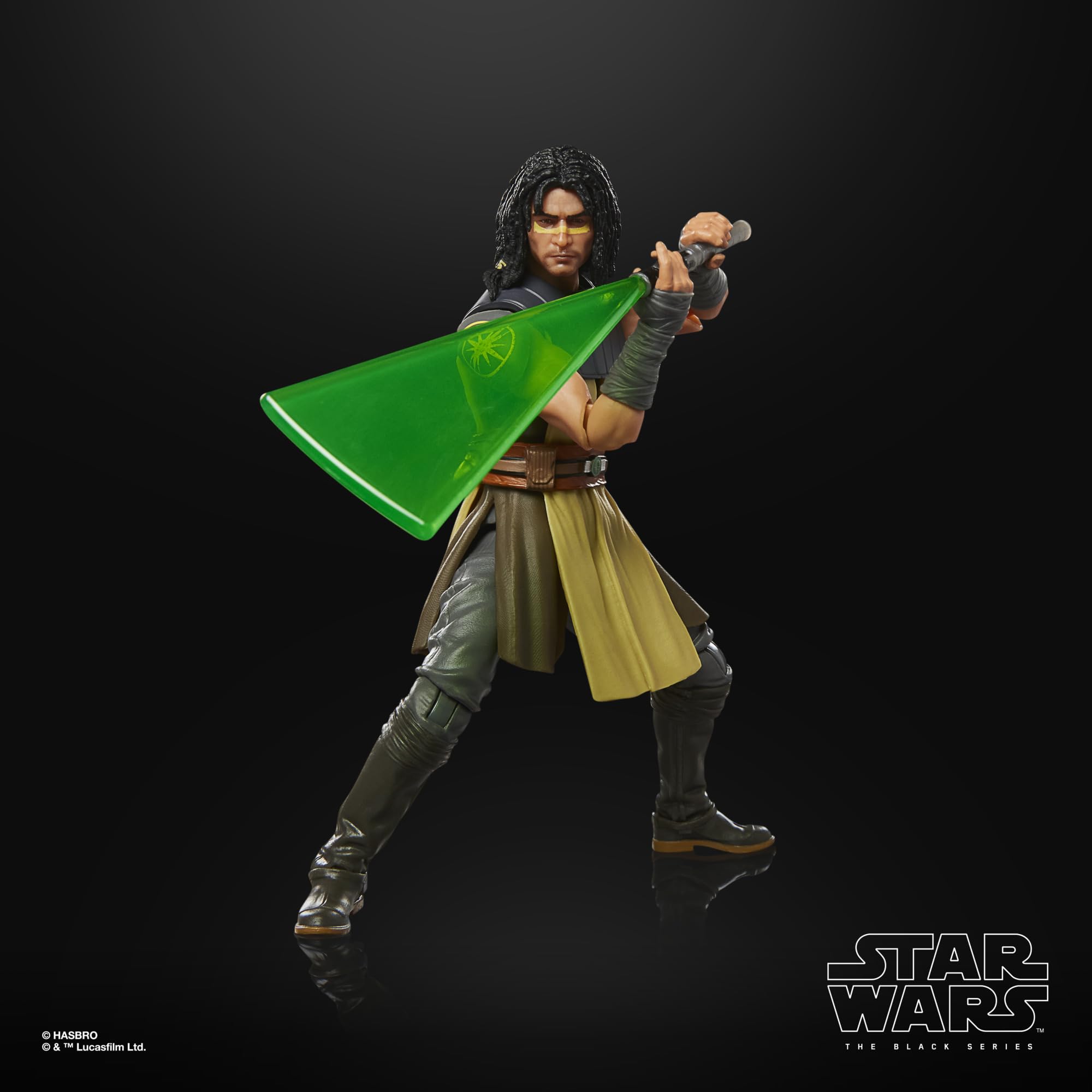 Star Wars The Black Series Quinlan Vos Action Figure - 6 Inch Scale | The Clone Wars Collectible 7