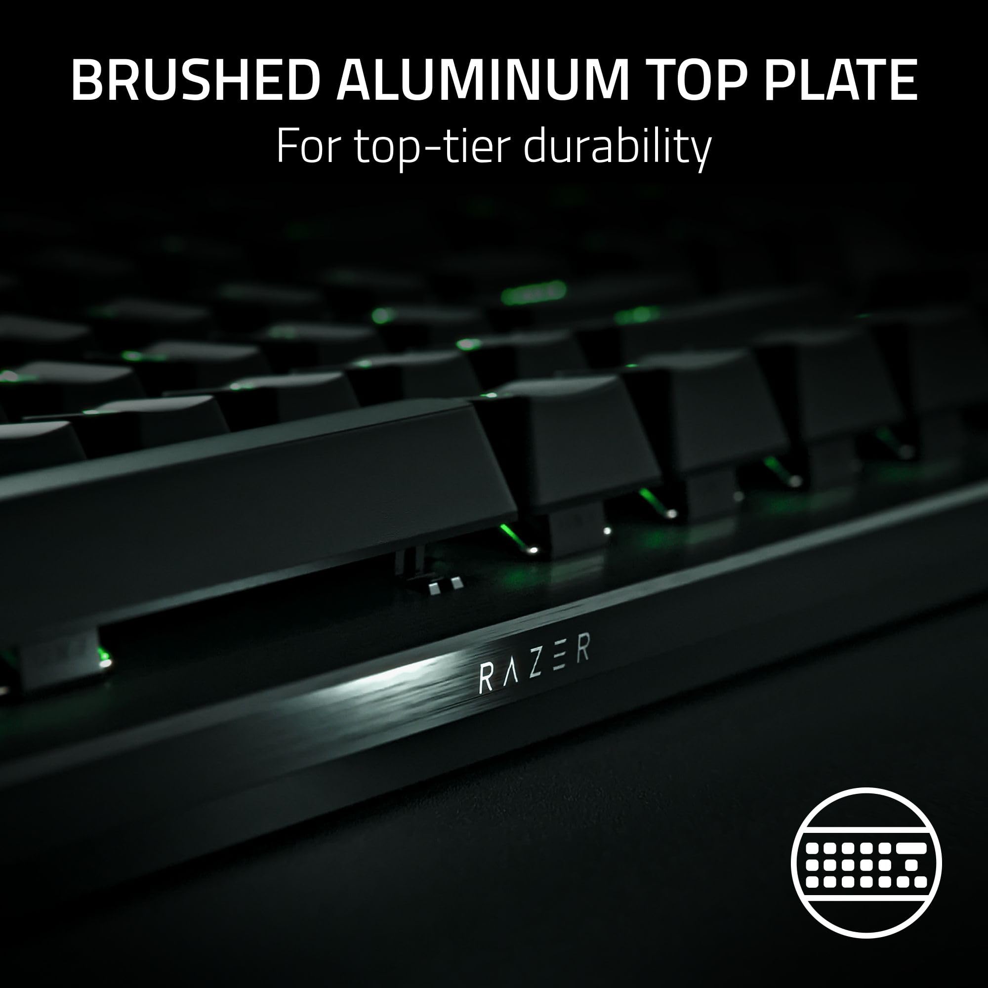 Razer Huntsman V3 Pro Mini - 60% Analog Optical Esports Gaming-Keyboard - Snap Tap - Rapid Trigger Mode - Quick Onboard Adjustments - Multi-function Control Buttons - QWERTY UK Layout | Black
