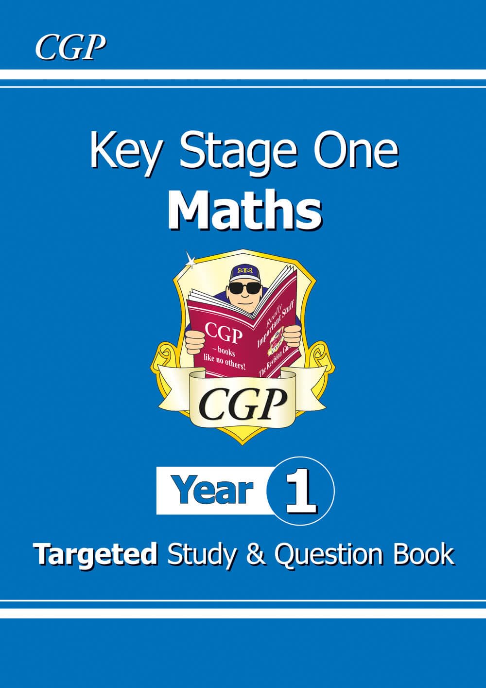 CGP KS1 Maths Targeted Study & Question Book - Year 1 | Ages 5-6 | Paperback 1