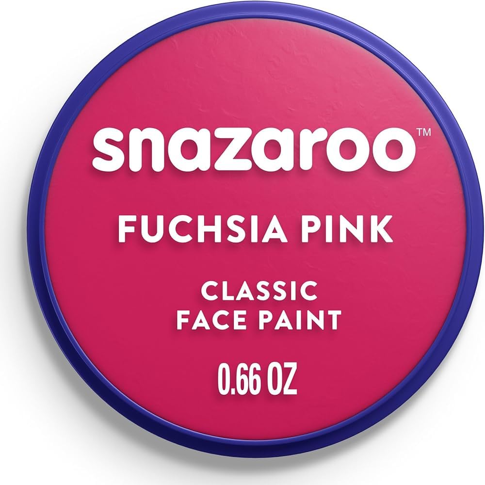 Snazaroo Halloween Classic Face and Body Paint - Fuchsia Pink, 18.8 g
