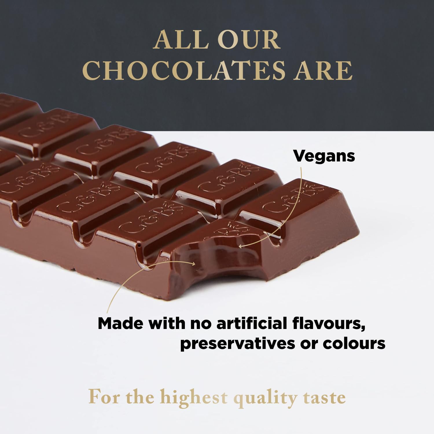 Green & Black's Organic Smooth Chocolate Bar, 50% Cocoa, 90g 4