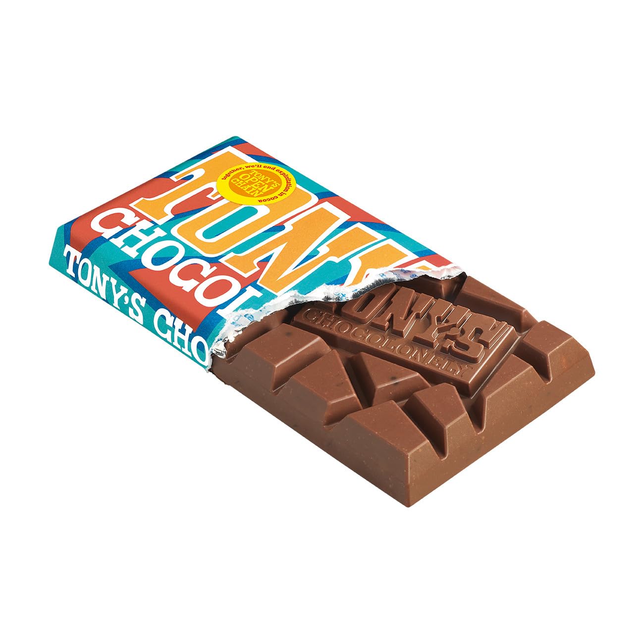 Tony's Chocolonely Milk Chocolate Chip Cookie Bar - 180g