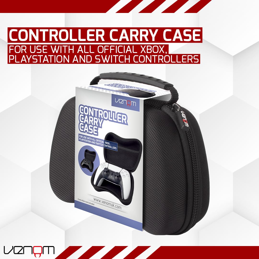 Venom Universal Gaming Controller Carry Case for PS5, Xbox Series X/S, PS4, Xbox One, Switch, Stadia 9