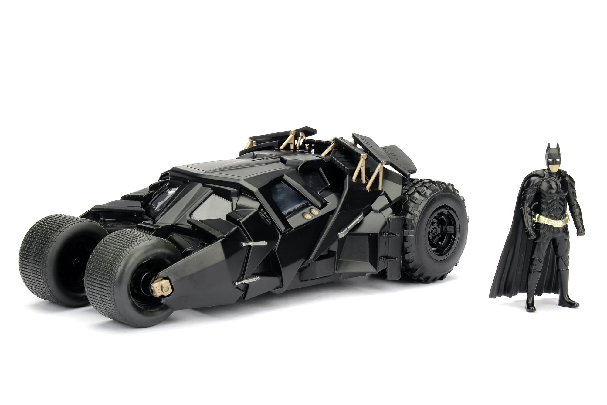 Jada Batman The Dark Knight Tumbler Batmobile 1:24 Scale Die-Cast Replica - Black
