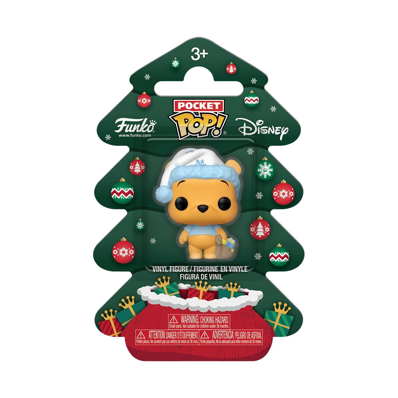 Funko Pocket POP! Holiday Tree: Winnie The Pooh - Pooh Vinyl Figure