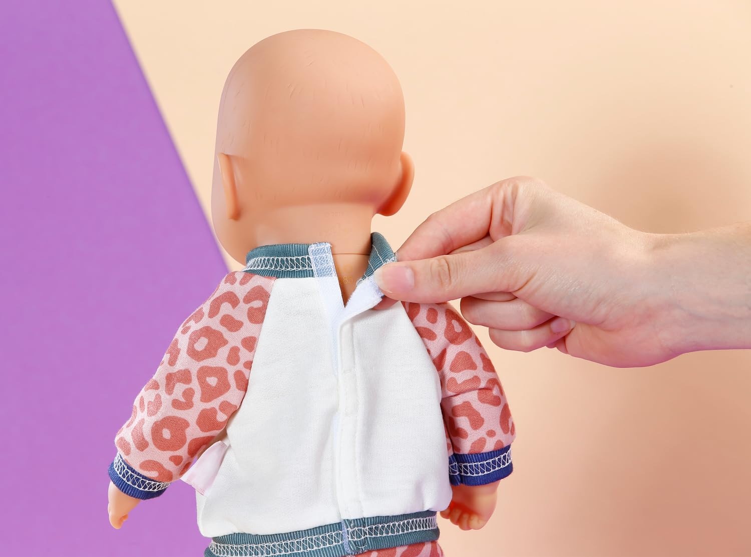 BABY born Jogging Suit - Leopard-Themed Outfit for 36cm Dolls 6