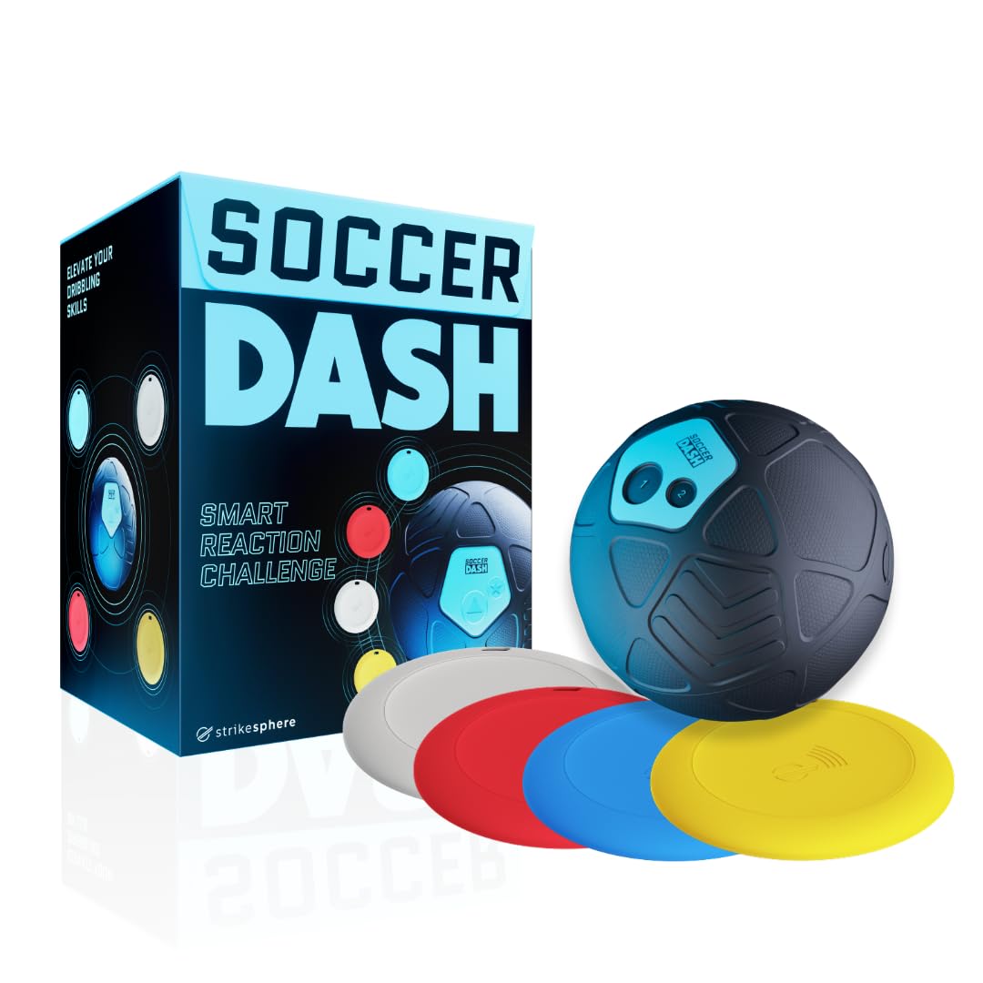 Strikesphere Soccer Dash - Interactive Football Training Equipment for Dribbling & Ball Control