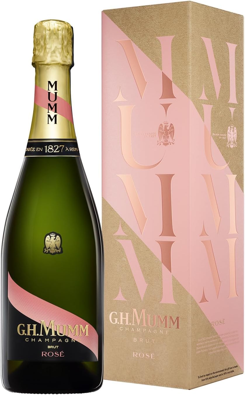 G.H. Mumm Le Rosé Champagne - 75cl with Gift Box 7