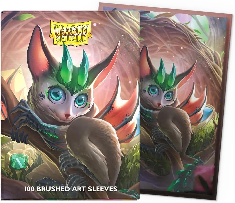 Dragon Shield: Brushed Art - The Bushdrake (100 Count) - Card Sleeves for TCG Protection