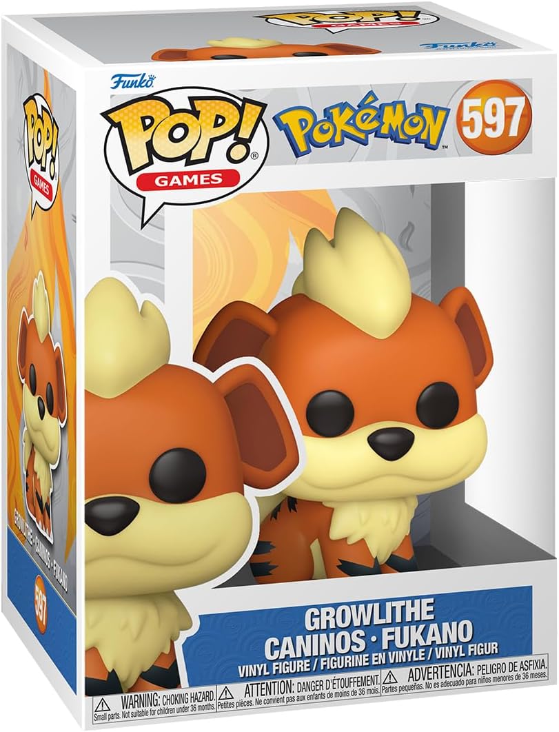 Funko POP! Games Pokémon - Growlithe Vinyl Figure (74229)
