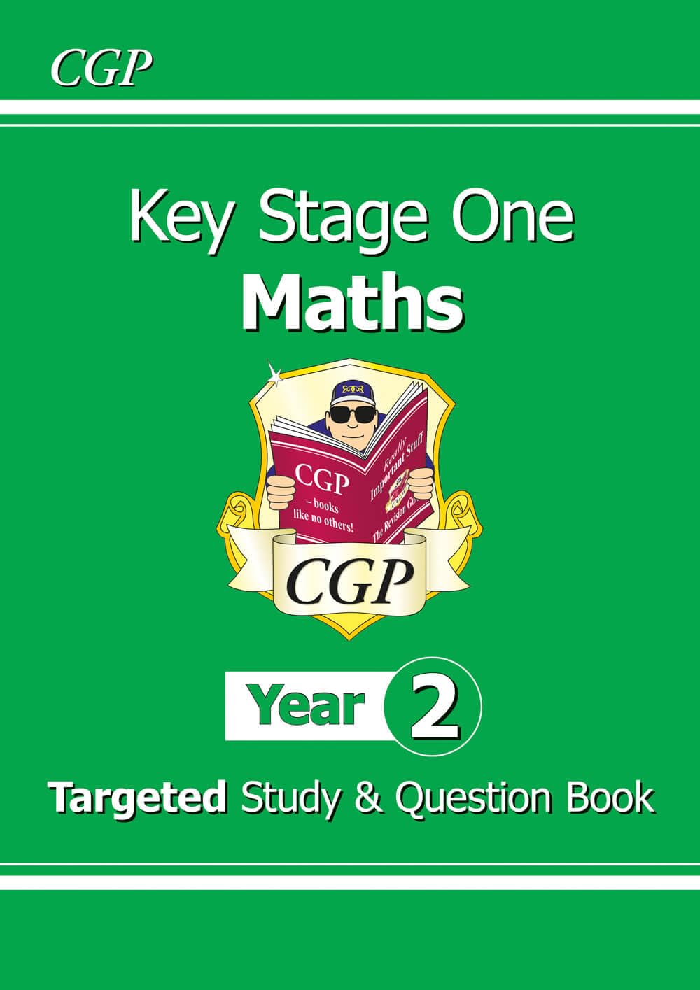 CGP KS1 Maths Targeted Study & Question Book - Year 2 | Ages 6-7 | Paperback 1