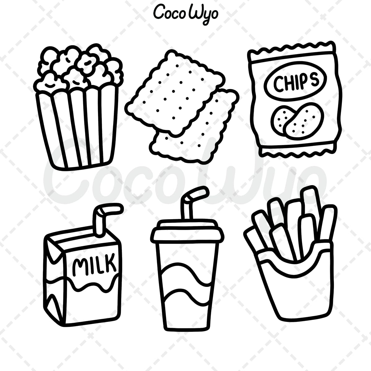 Coco Wyo Stress Relief Coloring Book - Bold & Easy Designs | 52 Pages | Paperback 5