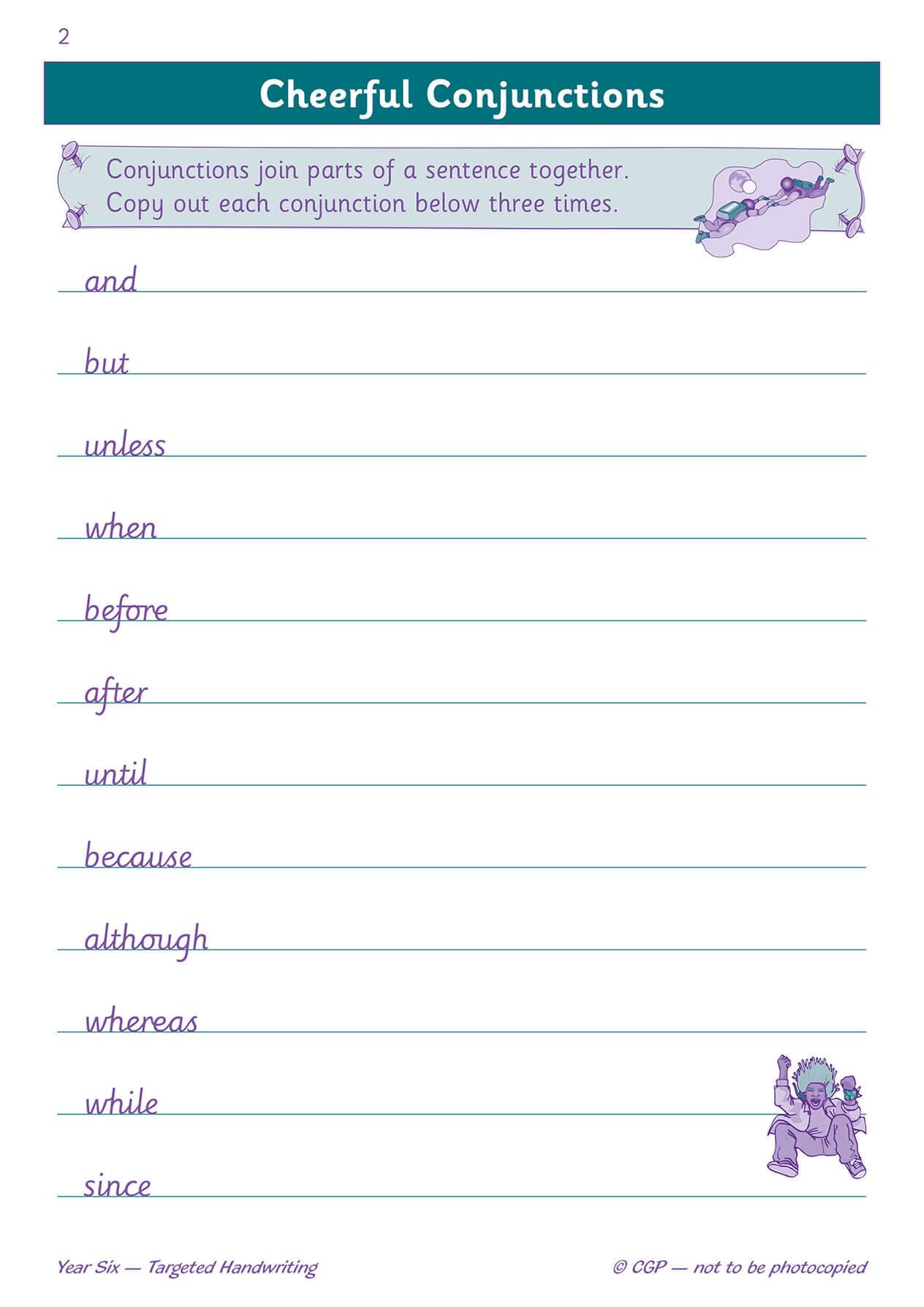 CGP KS2 English Targeted Practice Book - Handwriting Year 6 | Catch-up & Home Learning Aid 3
