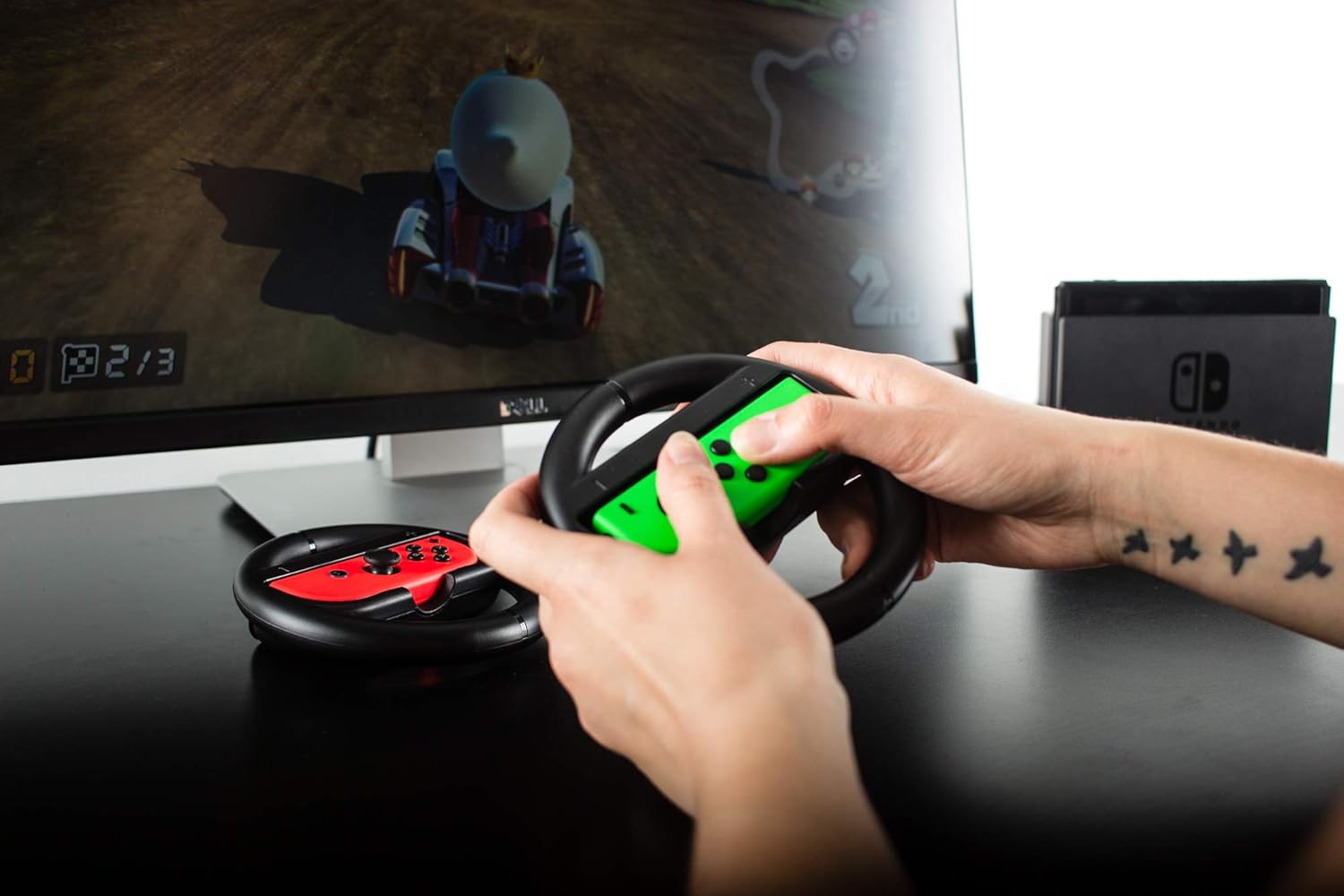 Venom Switch Racing Wheel Twin Pack - Nintendo Switch 6