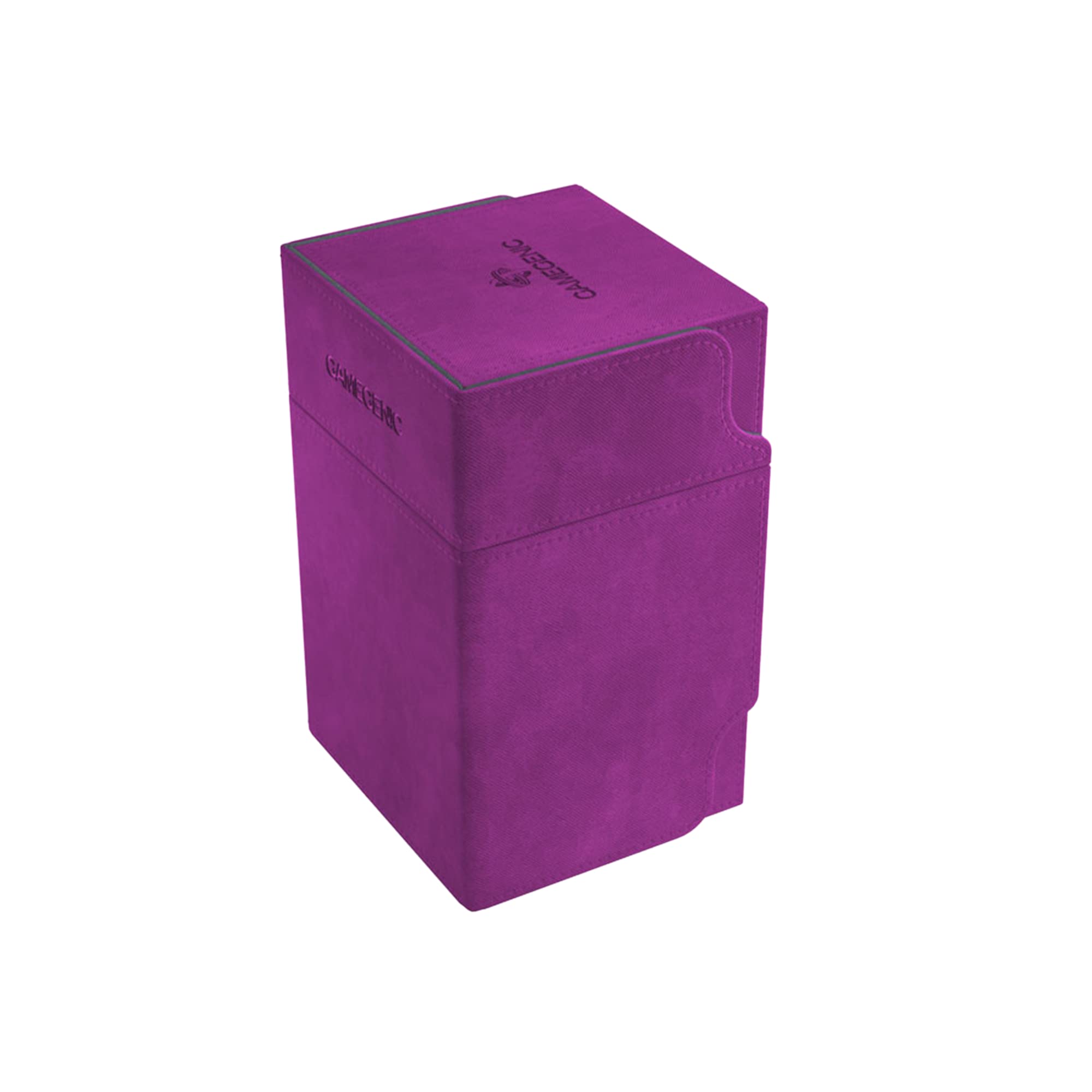 Gamegenic UNIT Watchtower 100+ XL Card Box - Purple | Faux Leather | XL Size