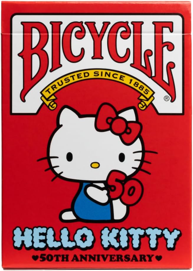 Bicycle Hello Kitty 50th Anniversary Playing Cards Deck