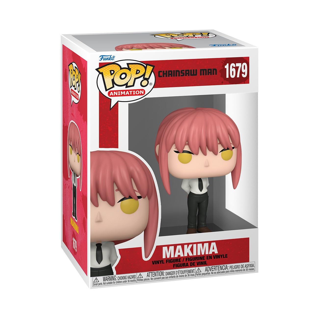 Funko Pop! Animation: Chainsaw Man - Makima Vinyl Figure 80321 9