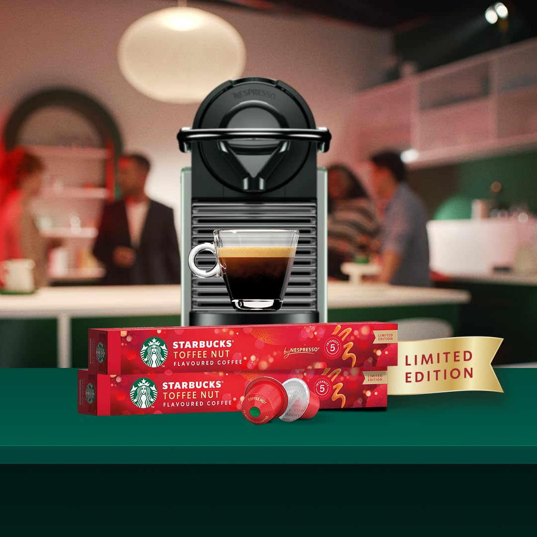 STARBUCKS – Toffee-Nuss-Kaffee von Nespresso, helle Röstung, Einzelportionskapseln 5