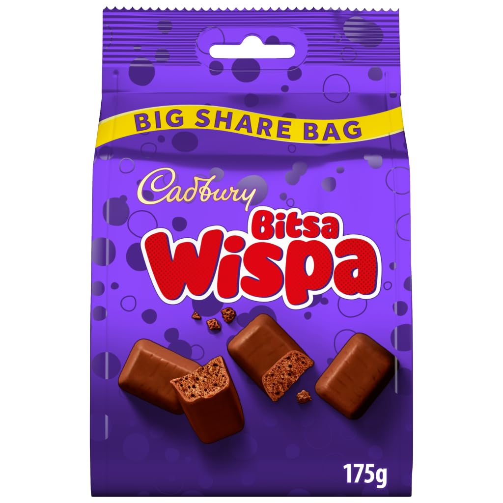 Cadbury - Bitsa Wispa Big Share Bag (175g)