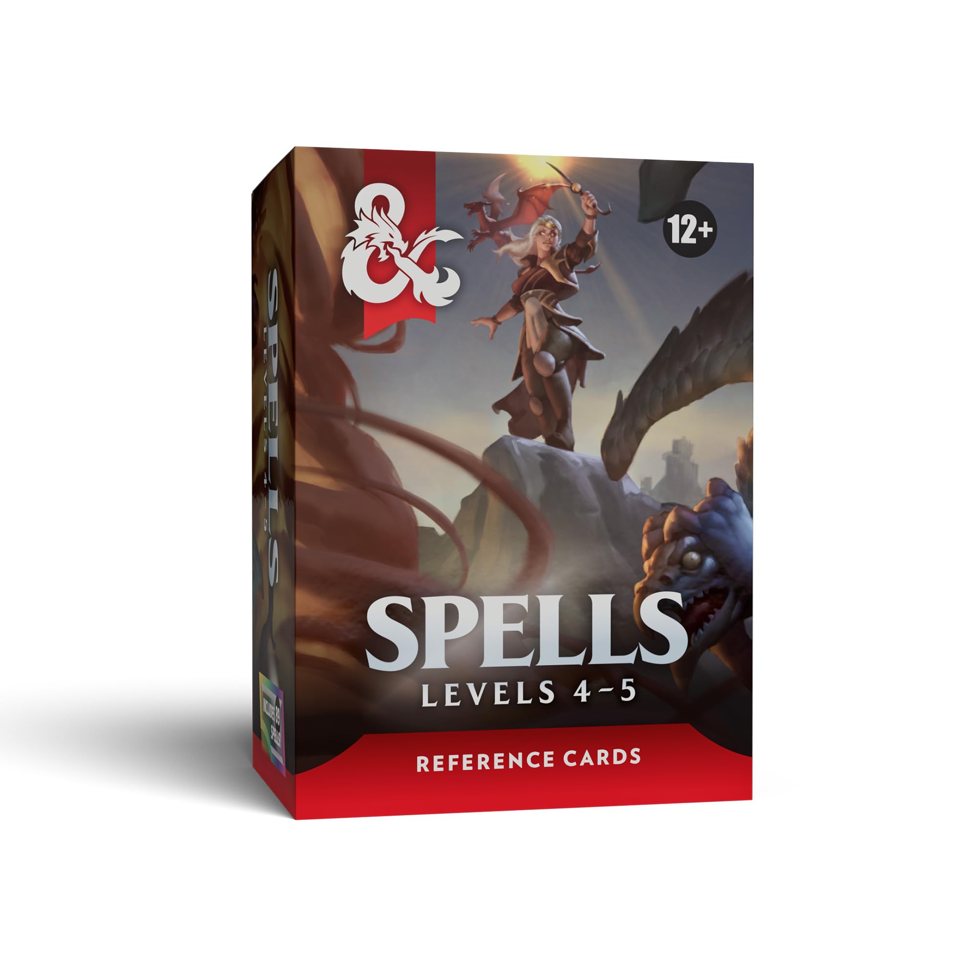 Dungeons & Dragons Reference Cards - Spells (Levels 4-5) | Cardboard Decks & Sets