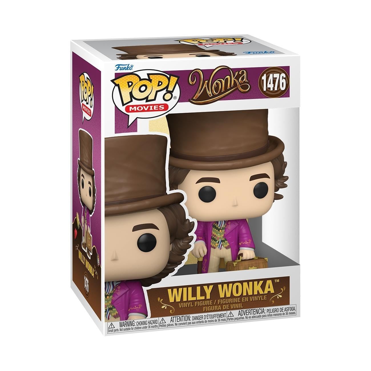Funko Pop! Movies: Wonka - Willy Wonka Vinyl Figure (68087)