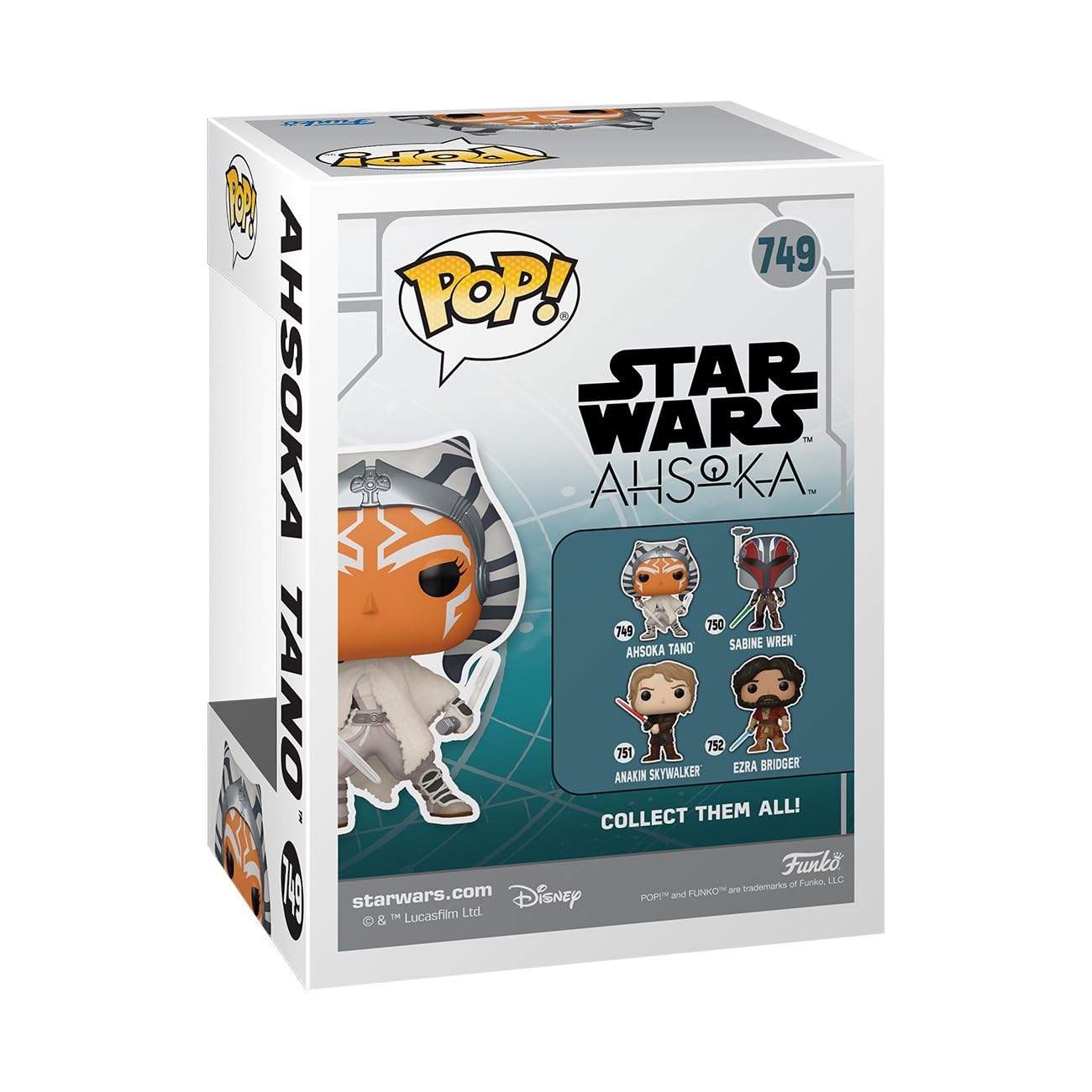 Funko Pop! Star Wars - Ahsoka Tano Vinyl Figure (83760)