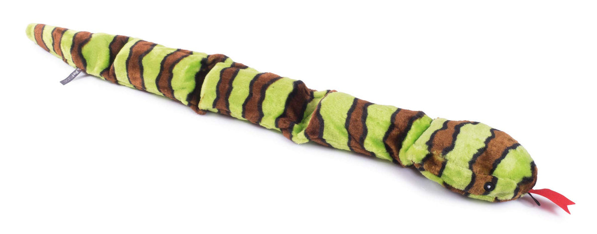 Petface Snake Plush Dog Toy - 70cm, Squeaky, Durable 6