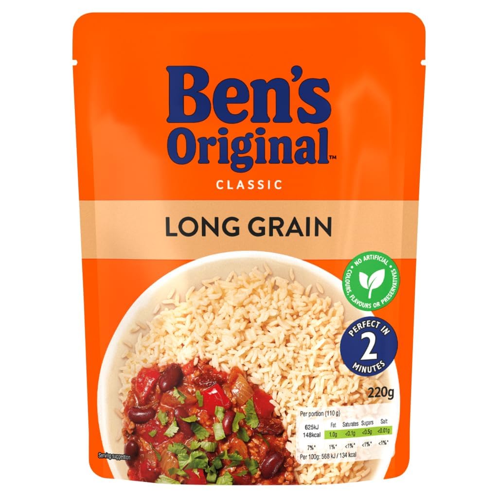 Ben's Original Long Grain Microwave Rice, 220g