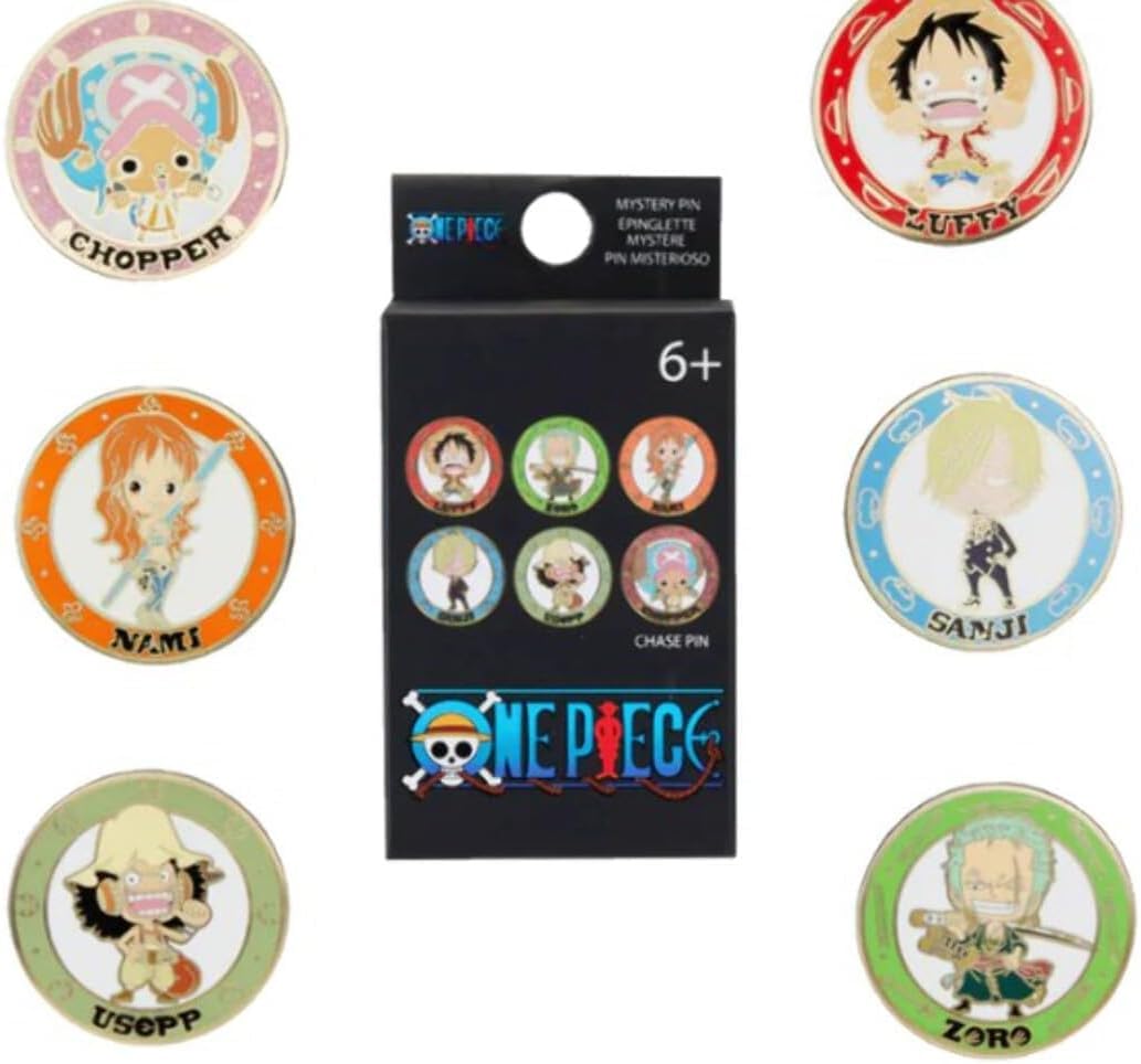 Funko Loungefly One Piece Multi Character Enamel Pin Blind Purchase | Metal | Multicolor 1