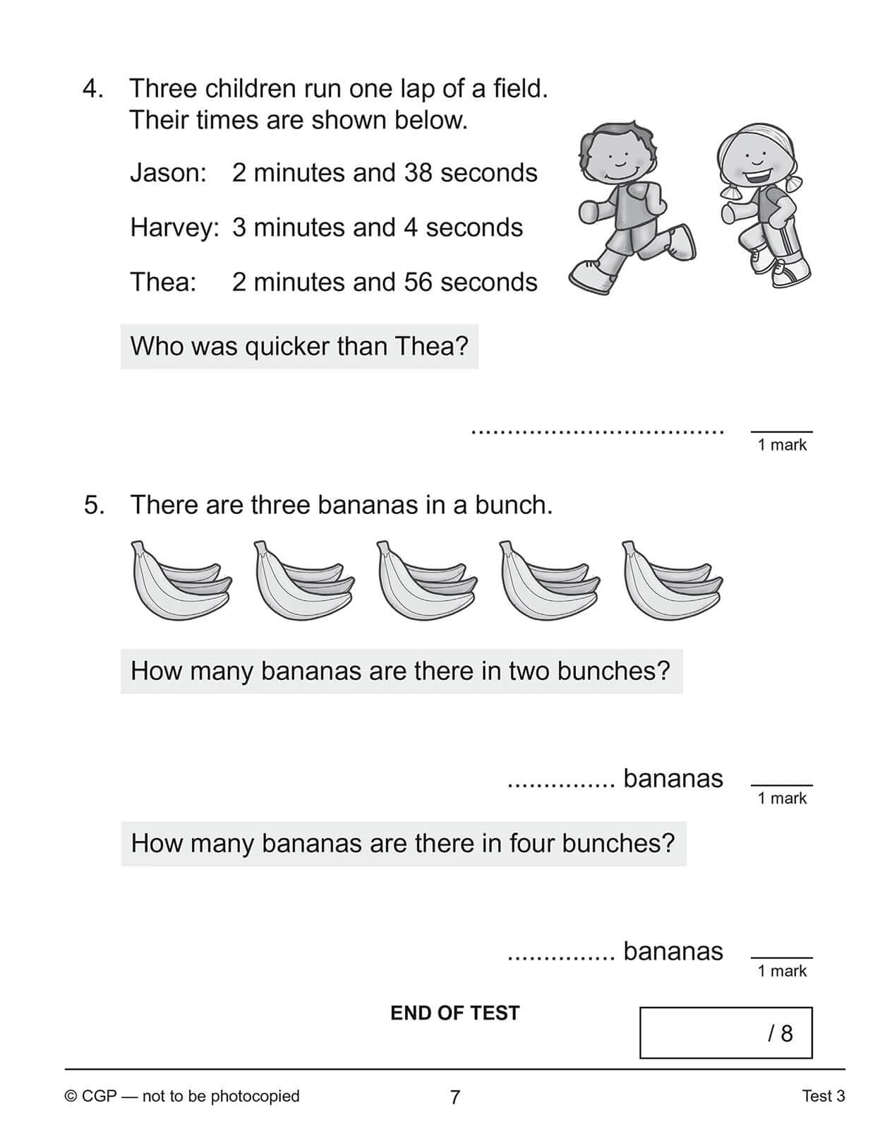 CGP New KS1 Maths 10-Minute Tests - Year 2 Problem Solving | Paperback | Ages 6-7 3
