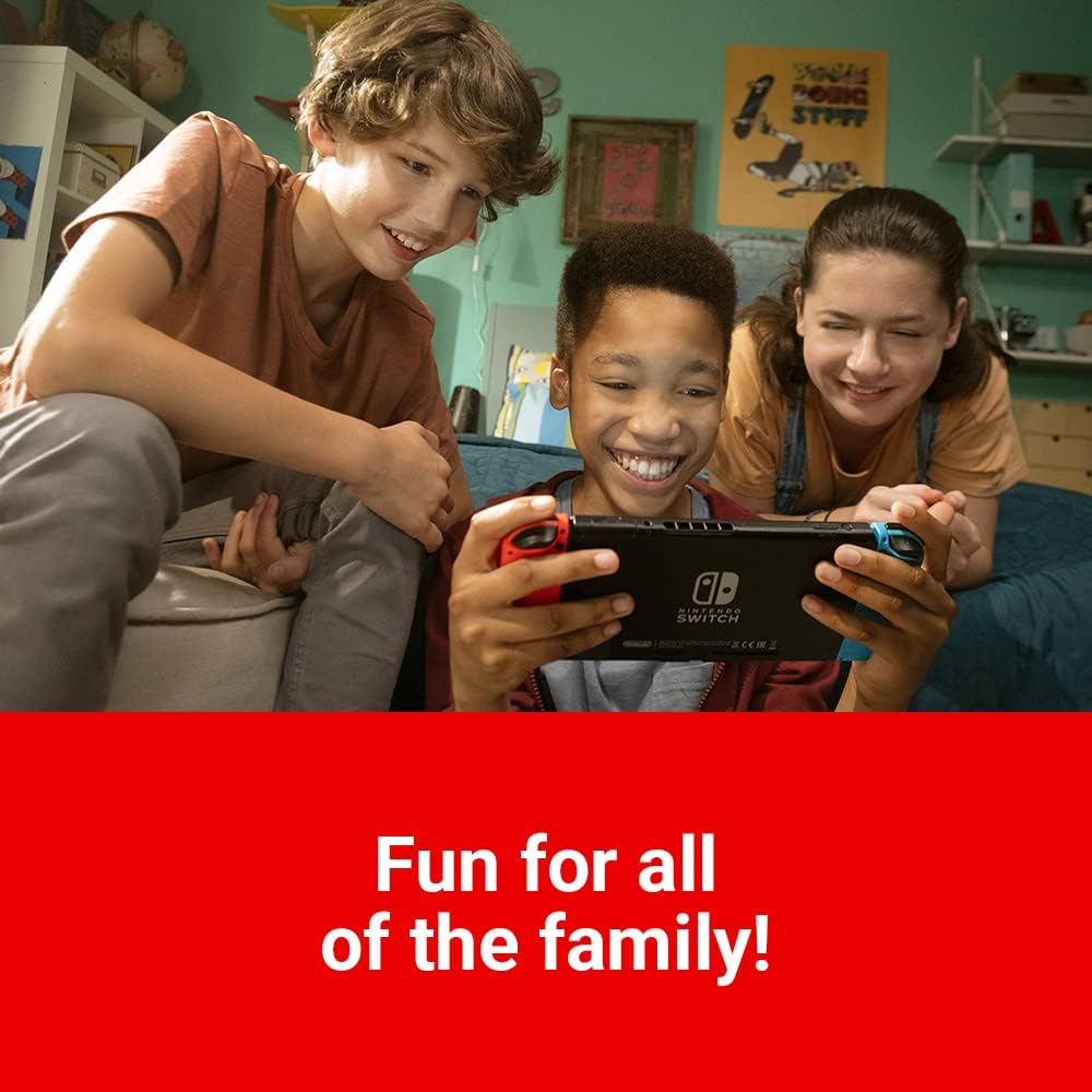 Nintendo Switch (Neon Red/Neon Blue) - Hybrid Gaming Console 4