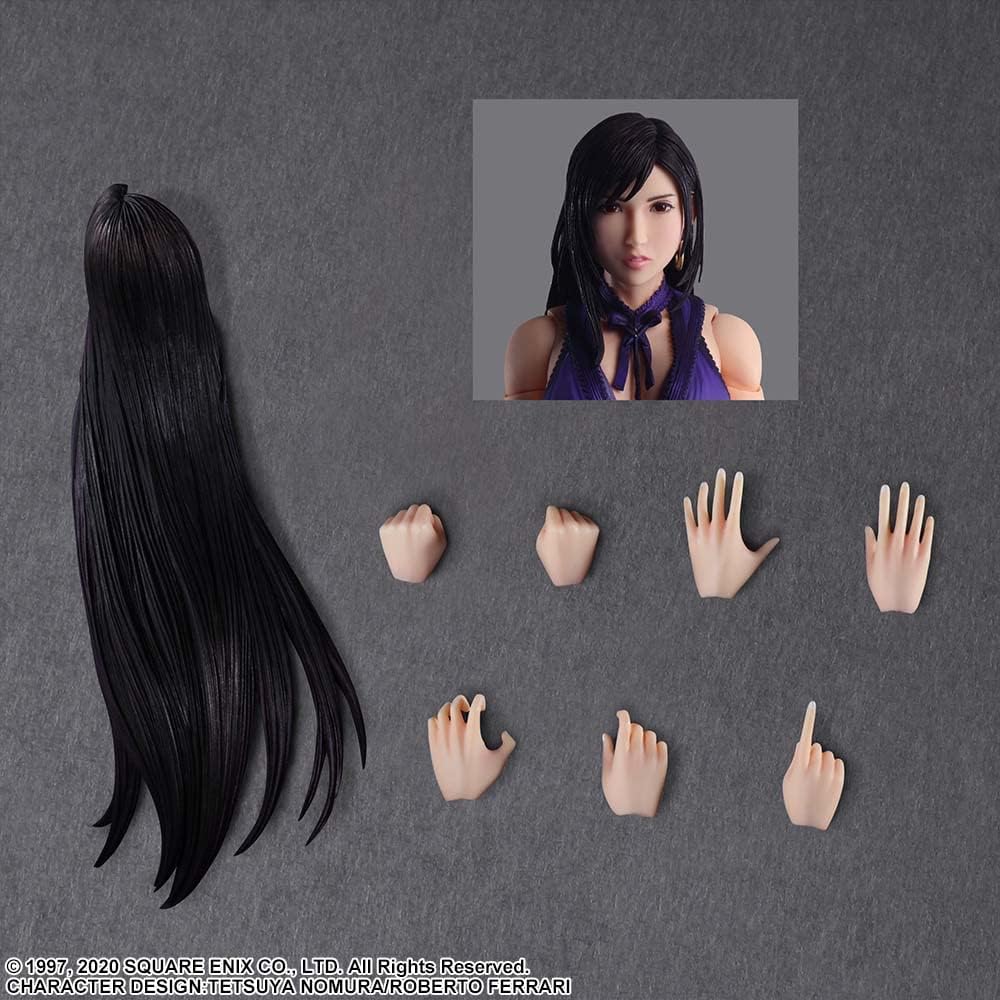 FINAL FANTASY VII REMAKE PLAY ARTS KAI ACTION FIGURE TIFA LOCKHART DRESS VER.