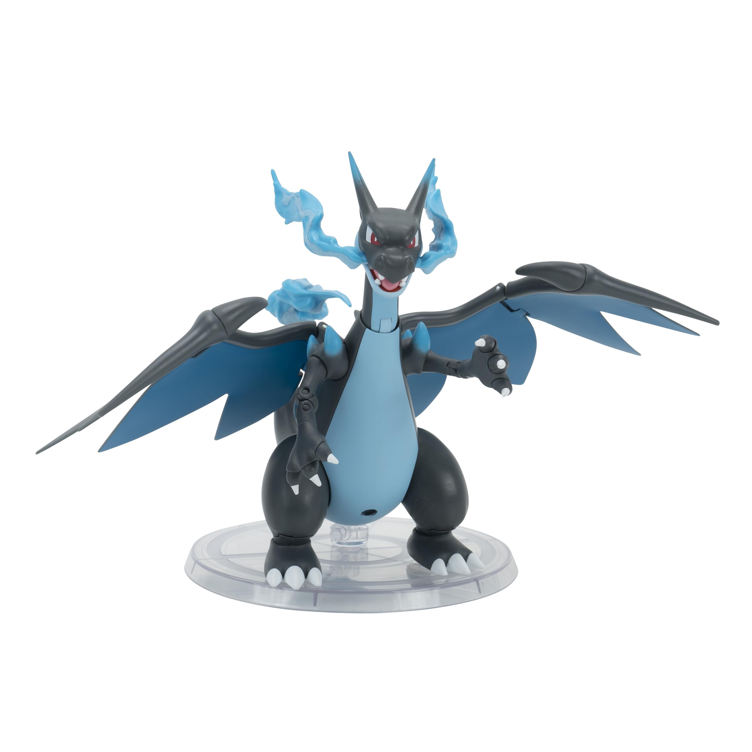 Pokémon Select Mega Charizard X Action Figure - 6-Inch, Super Articulated | Jazwares