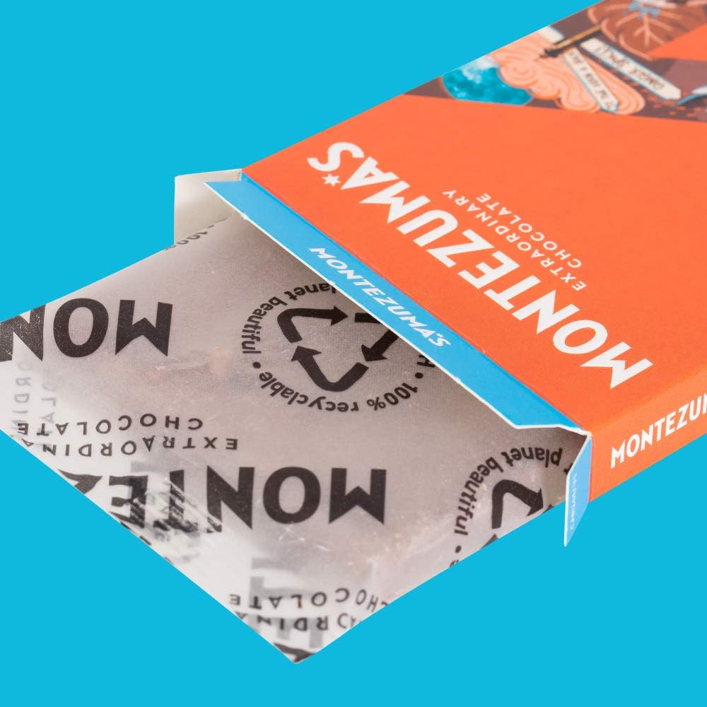 Montezuma's - Spice It Up 70 % Kakao, dunkle Schokolade mit Ingwer, 90 g Riegel 6